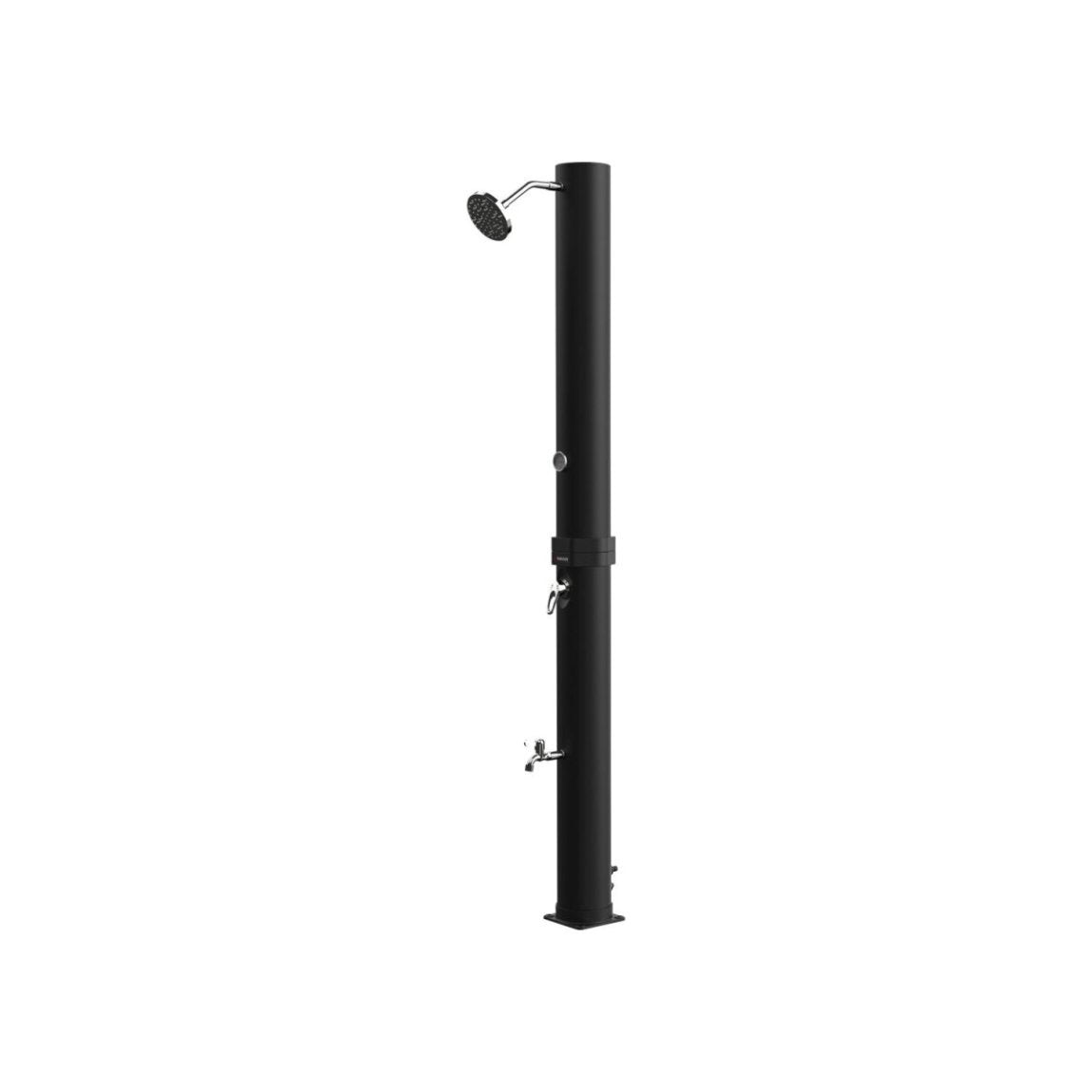 PARKSIDE® Douche solaire avec grande pomme de douche finition chrome