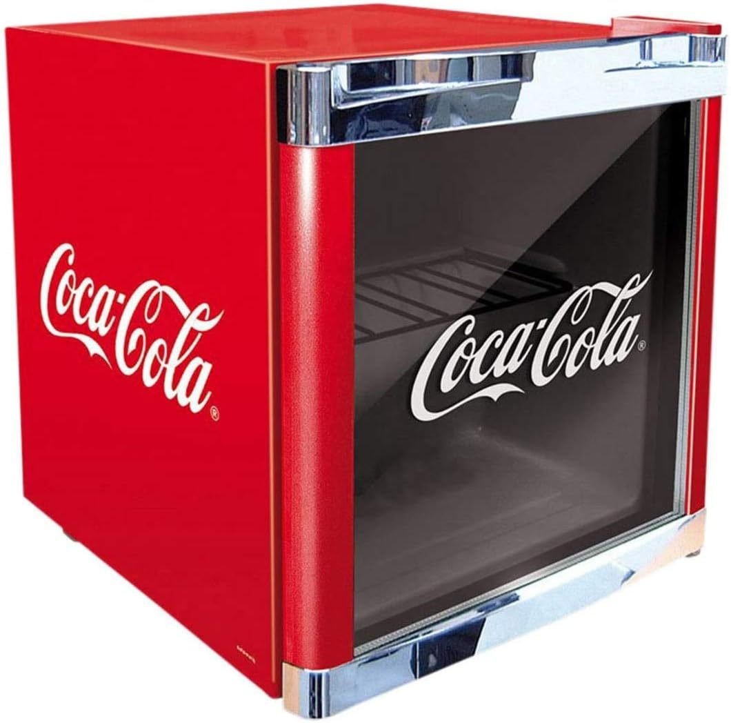 °CUBES Réfrigérateur à bouteilles Coca-Cola Classic – Hauteur 51 cm, 98 kWh/an, volume 48 L