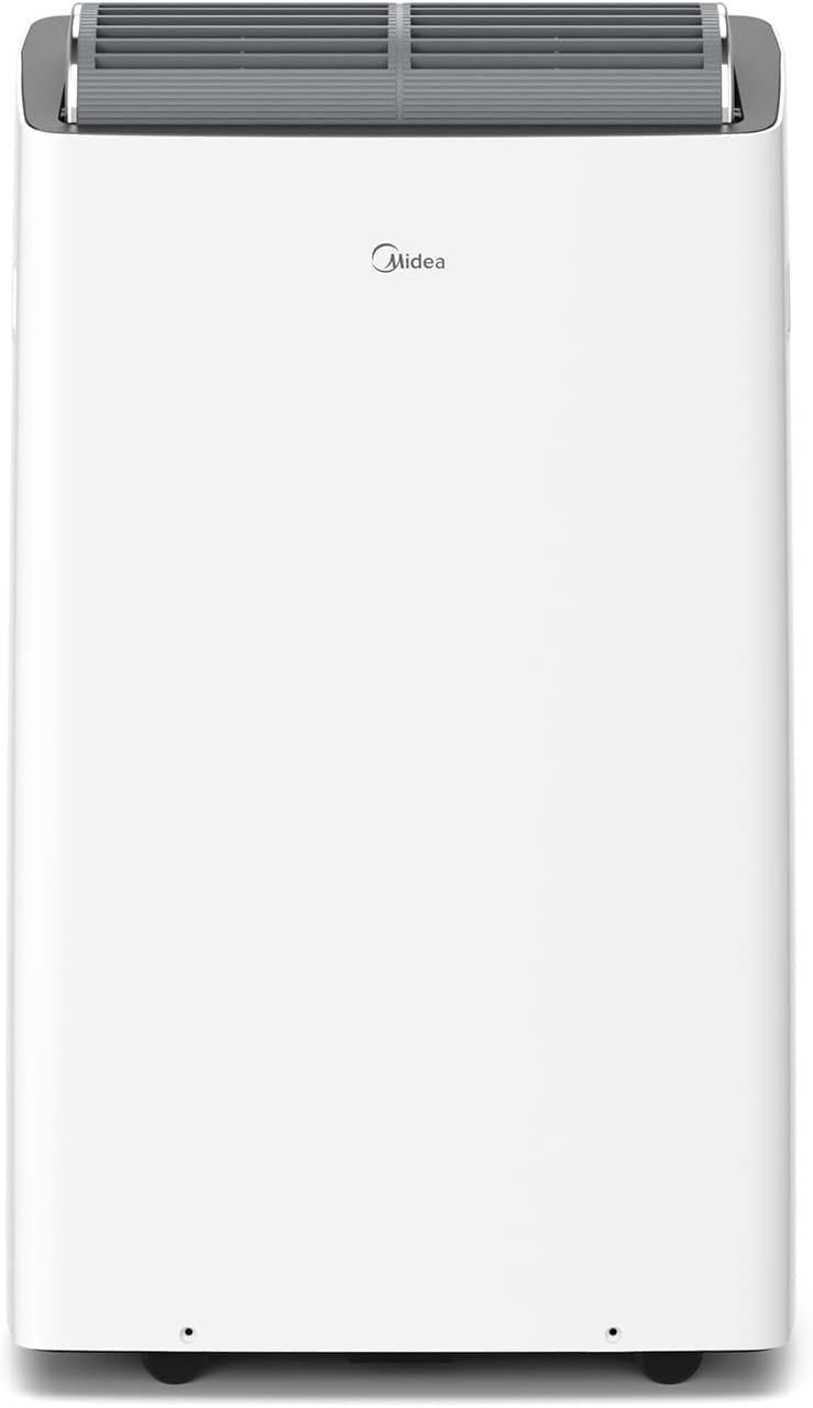 Midea Silent Cool 26 Pro WF Climatiseur mobile 9000 BTU / 2,6 kW – Refroidissement, ventilation, déshumidification, jusqu’à 88 m³ (33 m²)