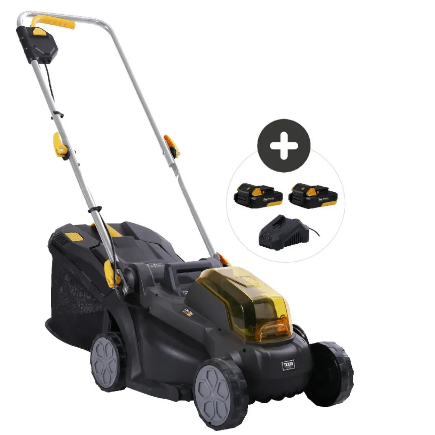 Texas Tondeuse sans fil LMX2033 avec 2 batteries 2,0 Ah et chargeur