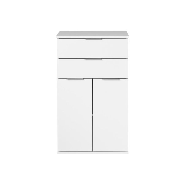 LIVARNO home Commode Liverpool à 2 tiroirs, blanche