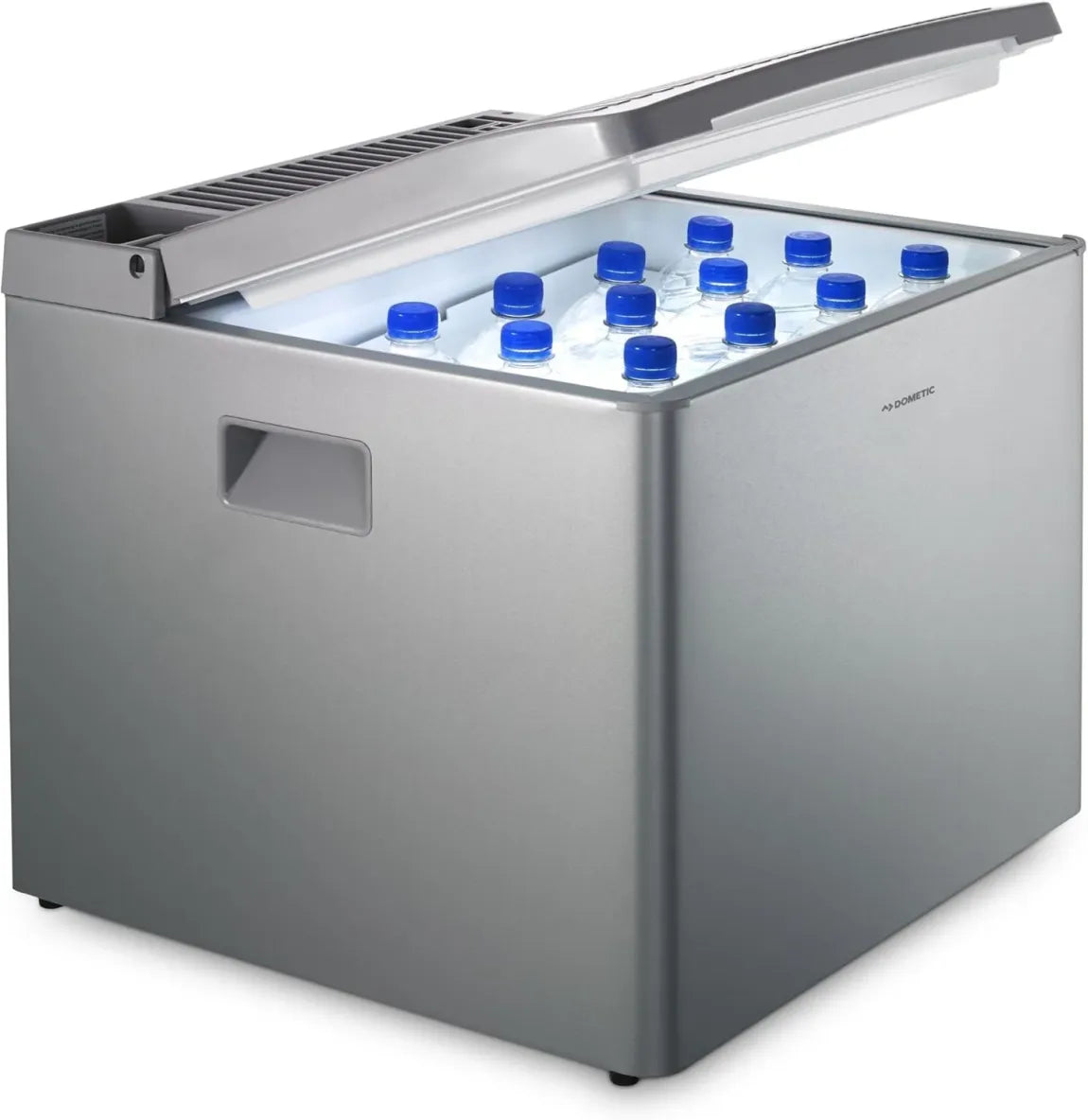 Dometic CombiCool RC 1200 EGP Glacière à absorption silencieuse 40 L – Gaz 50 mbar, 12 V et 230 V, pour voiture, camion et prise secteur