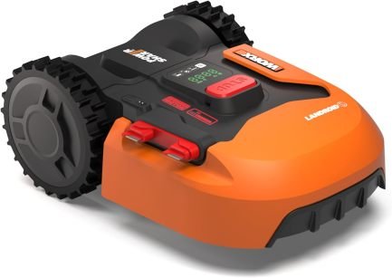 WORX Landroid M WR141E Robot tondeuse sans fil jusqu’à 500 m² – Tonte autonome pour petits jardins, multicolore