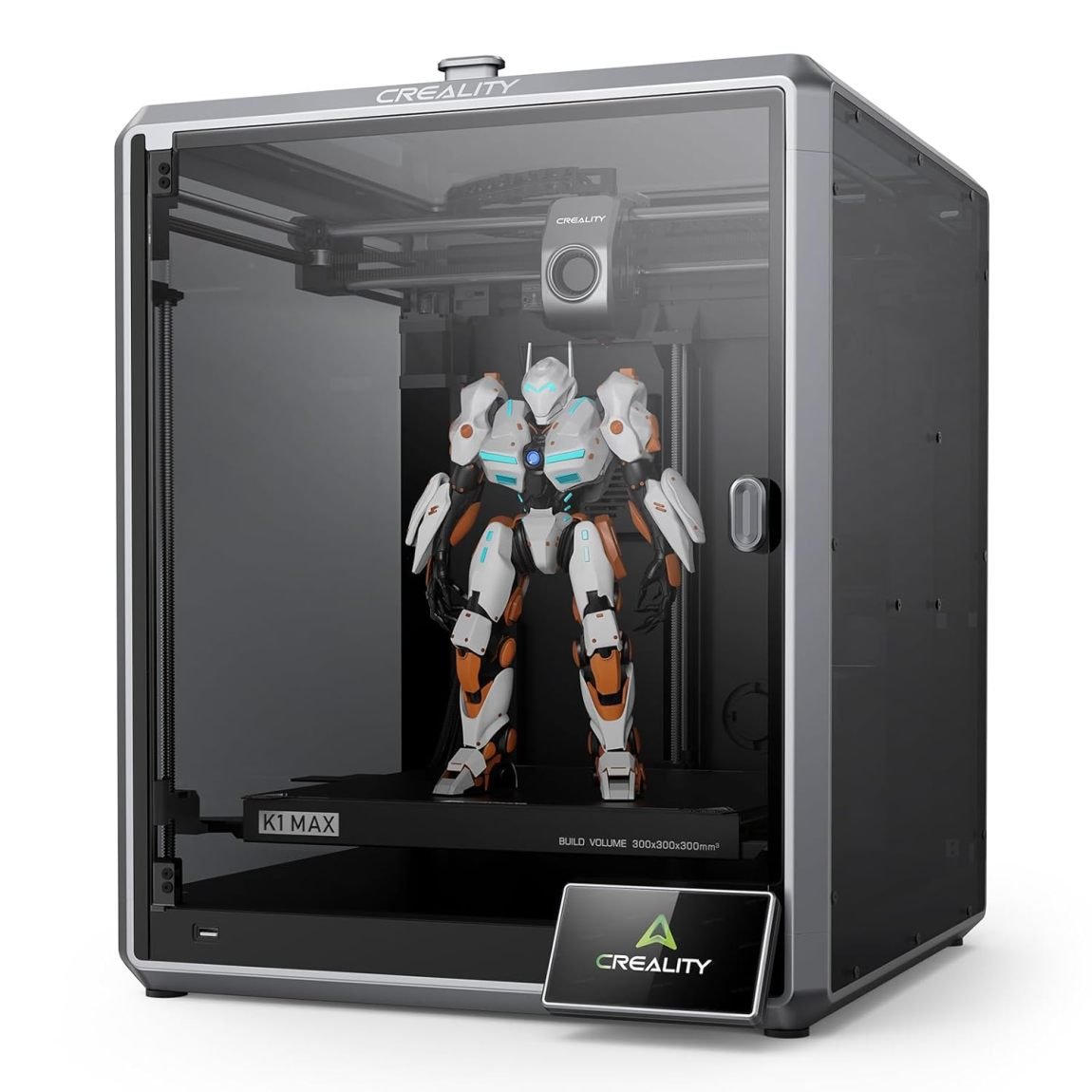 Creality K2 Plus Combo Imprimante 3D – Impression multimatériau 16 couleurs, volume XXL 350³ mm, entraînement direct servo, double caméra IA