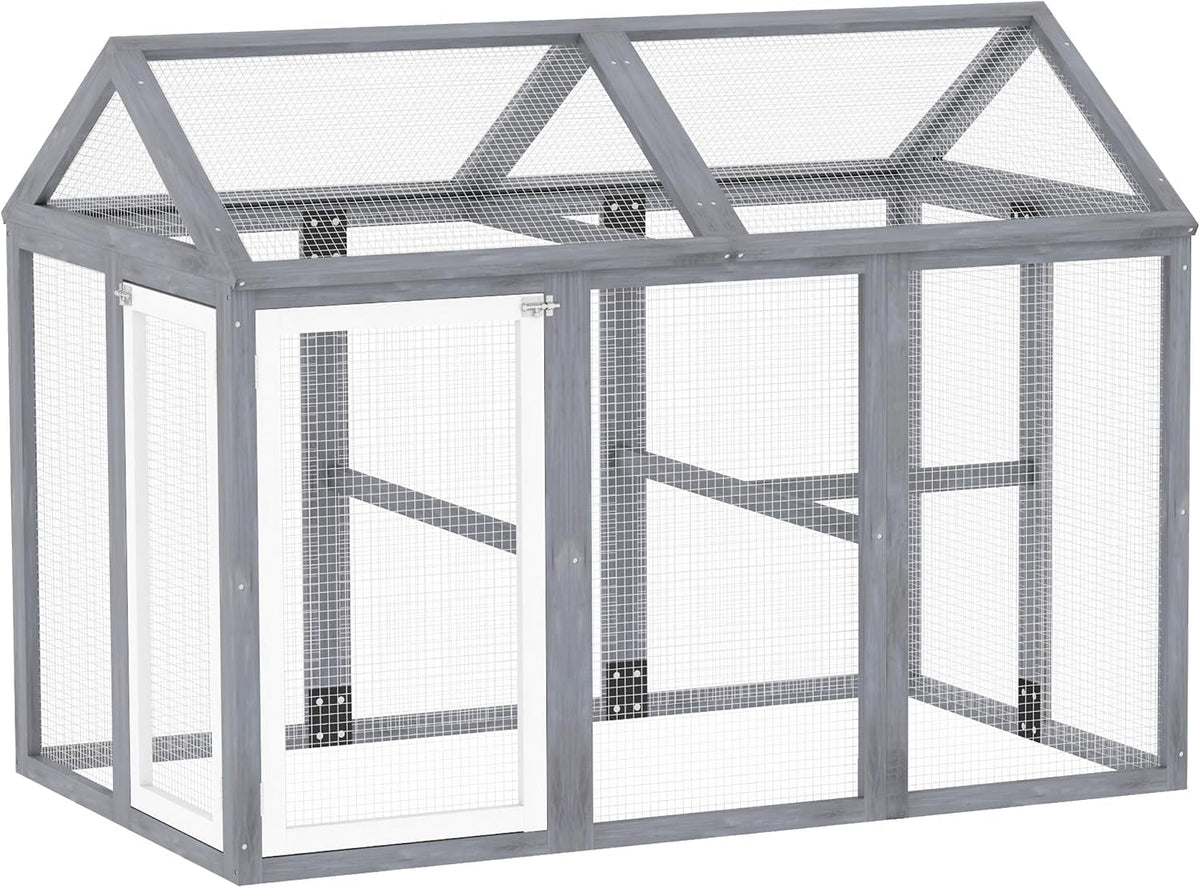Enclos pour poulailler – 12,70 m² – Pour 1 à 3 poules