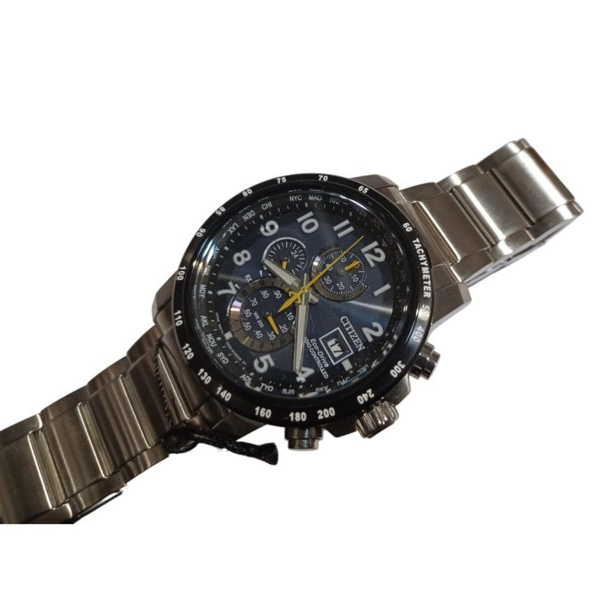 Citizen Montre homme chronographe AT8124-91L, argent