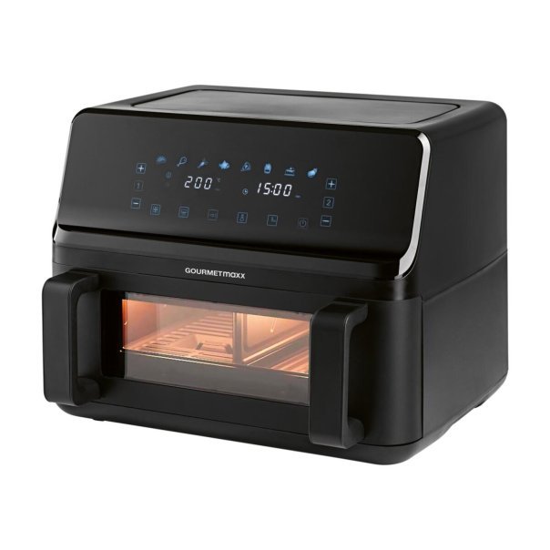GOURMETmaxx Friteuse à air chaud Variokammer 15443 – 9 L, 2700 W, numérique
