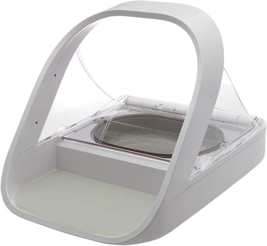 Sure Petcare SureFeed Distributeur de nourriture à puce électronique – Couvercle hermétique, compatible badge RFID, aliments secs/humides, à piles