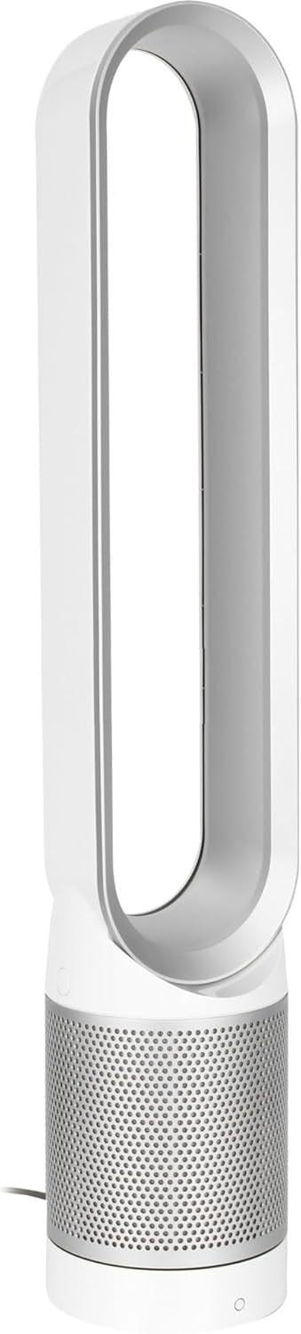 Dyson TP00 Pure Cool 2-en-1 anthracite/argent – Ventilateur et purificateur silencieux, adapté chambre/allergies, filtre 99,5 %