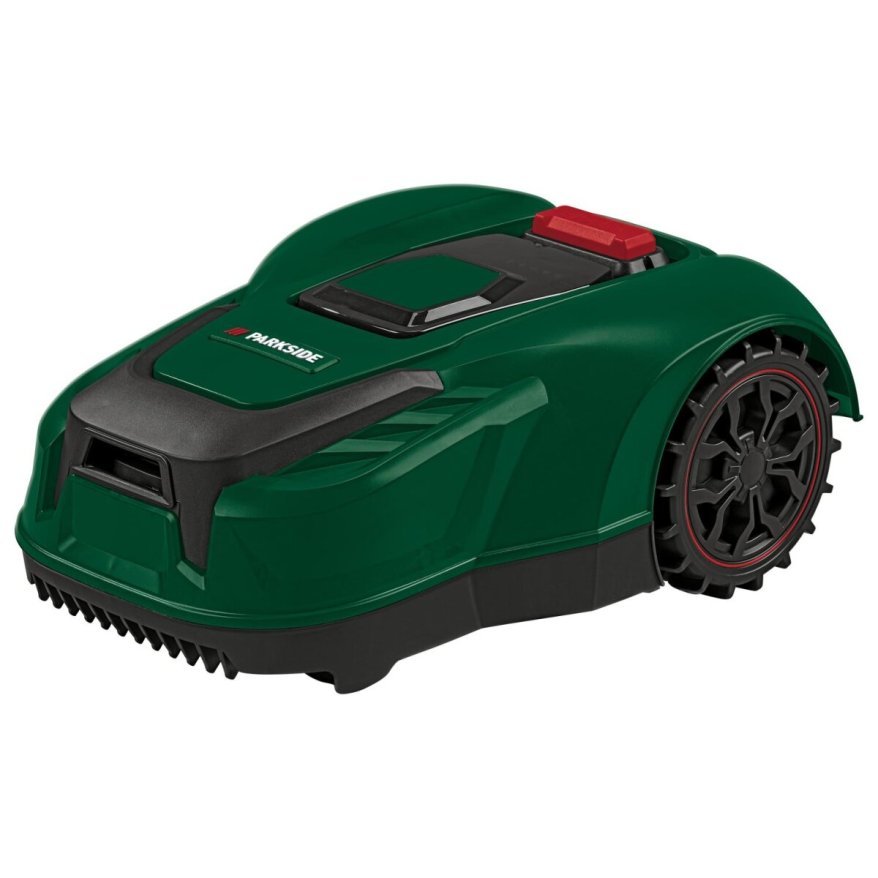 PARKSIDE® Robot tondeuse 20 V « PAMR 500 A1 » avec batterie et station de charge