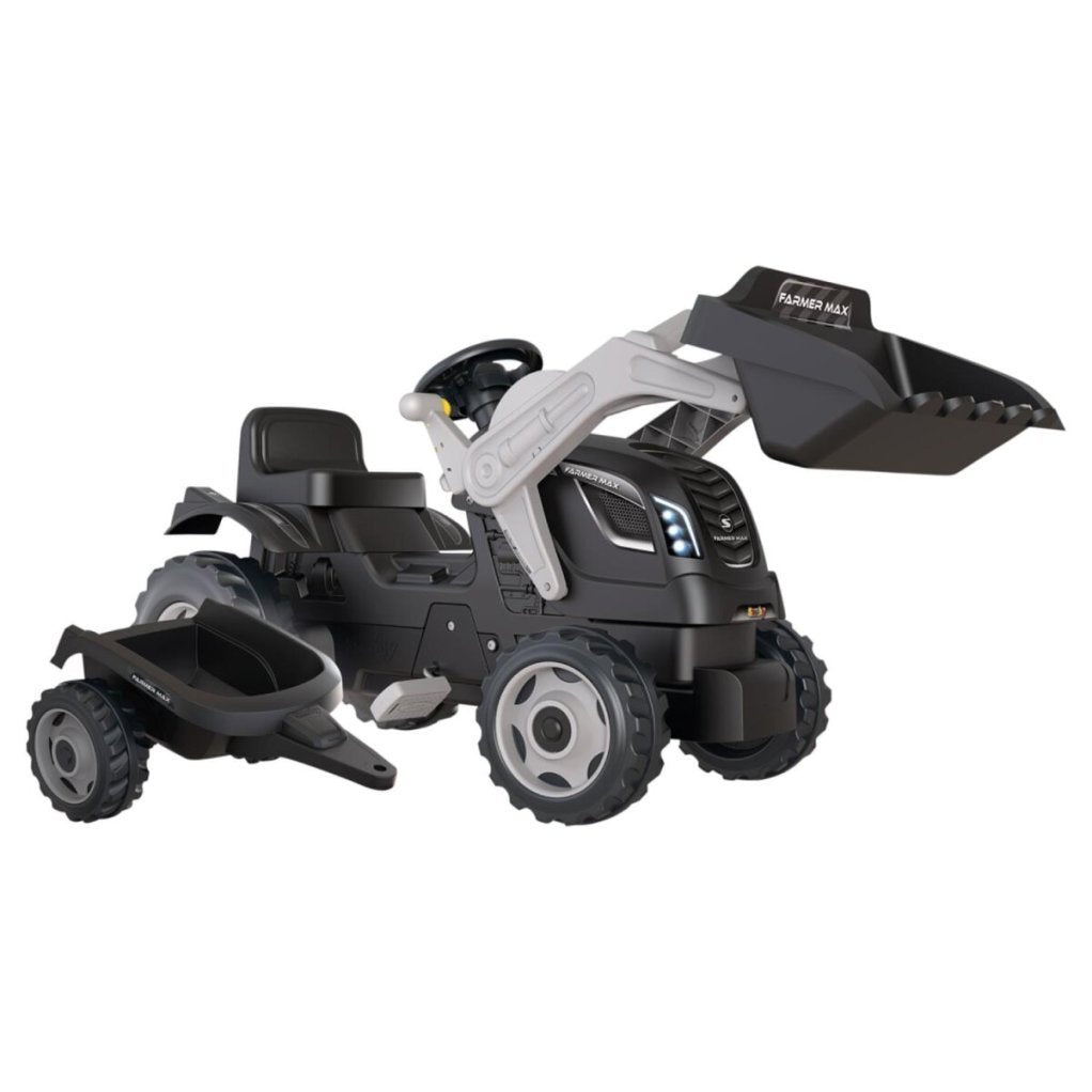 SMOBY Tracteur Farmer Max avec remorque