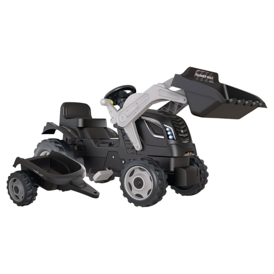 SMOBY Tracteur Farmer Max avec remorque
