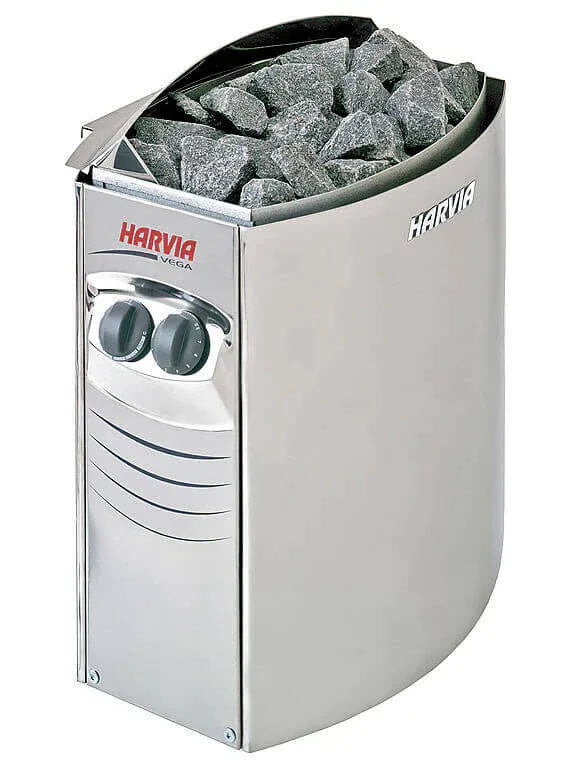 Harvia Vega BC80 Poêle de sauna électrique 8 kW, pour 7-12 m³, commande fixe
