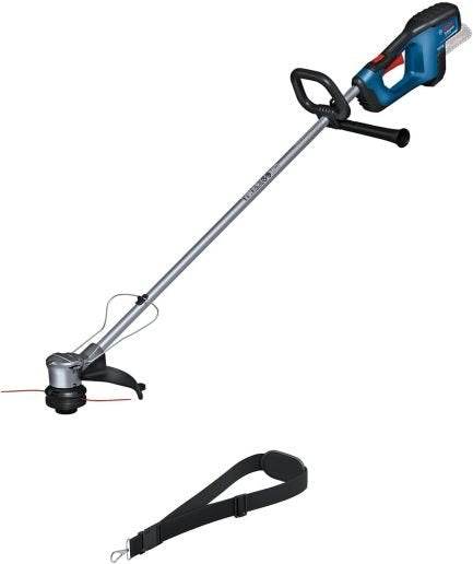 Bosch Professional GRT 18V-33 Coupe-bordures sans fil 18 V – Moteur sans balais, diamètre de coupe 33 cm, bandoulière et bobine incluses
