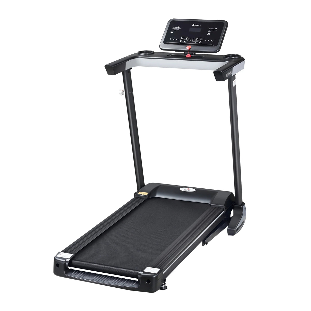 HOMCOM Tapis de course électrique pliable avec écran LCD et 12 programmes
