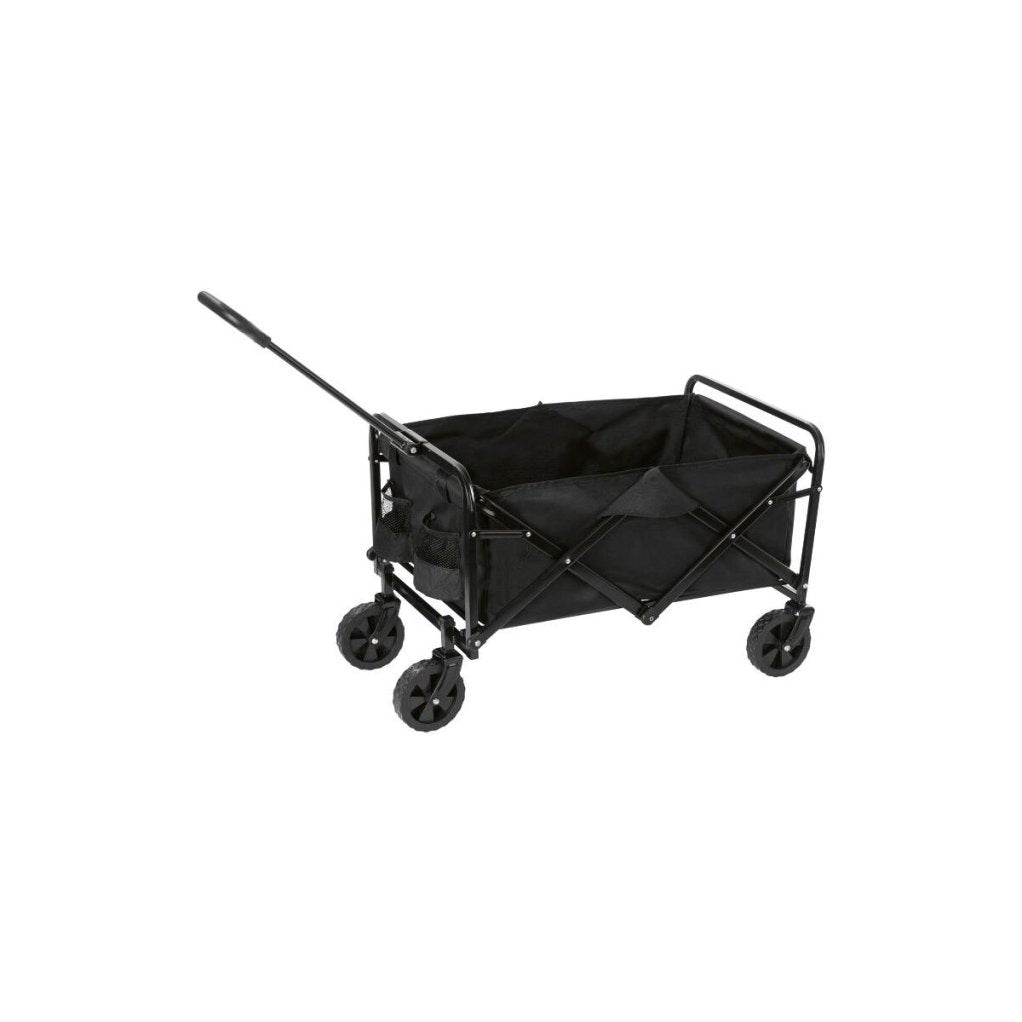 EASYmaxx Chariot pliable compact, noir