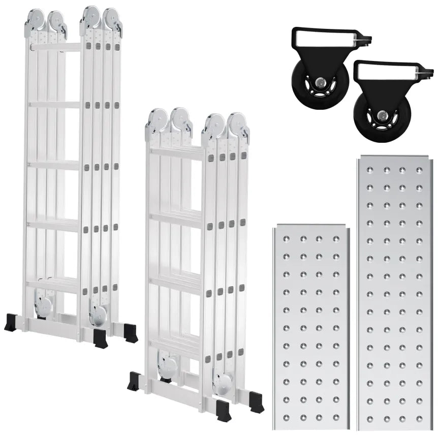 Sonnewelt Échelle multifonction aluminium 4,7 m / 5,8 m