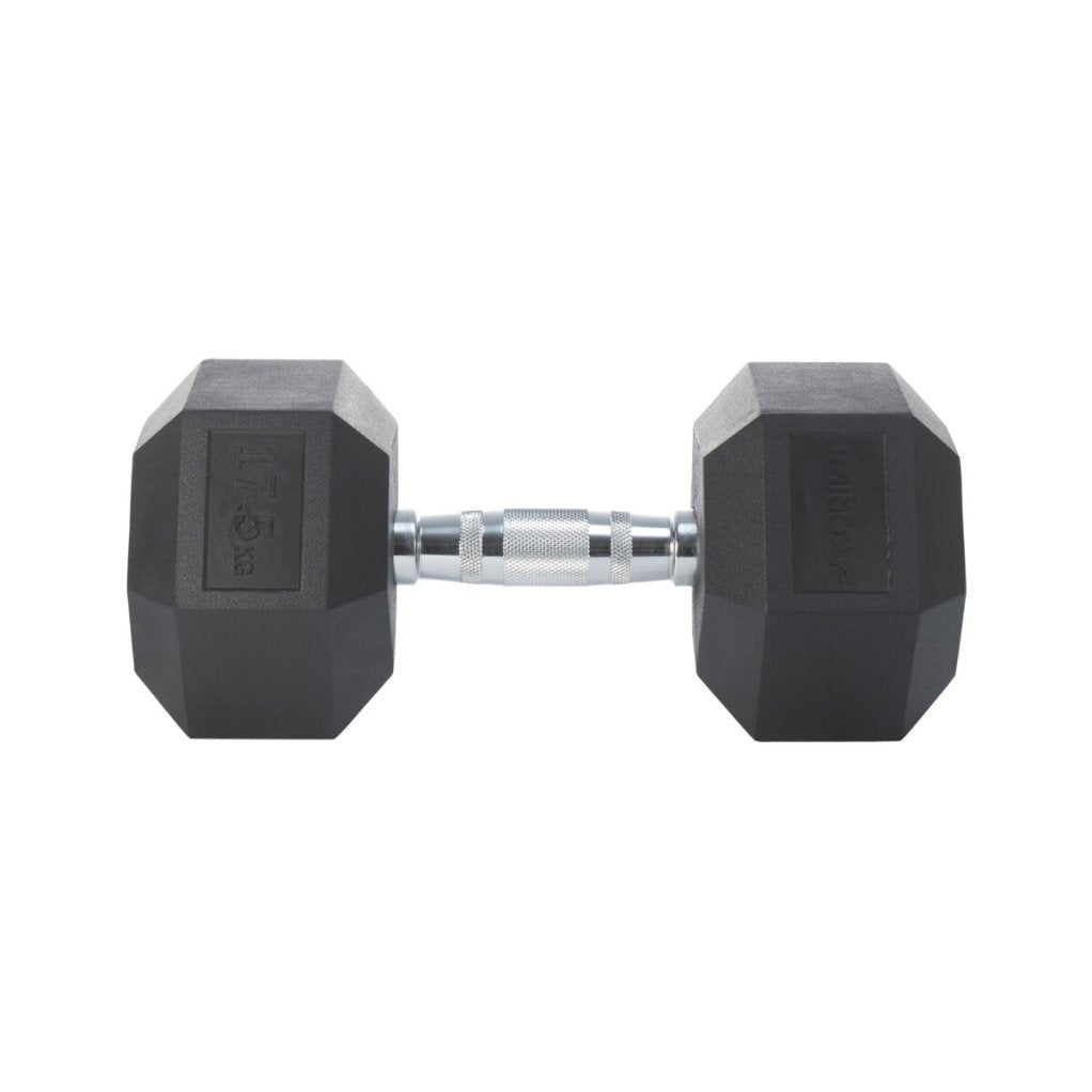 CRIVIT Haltère hexagonal 17,5 kg